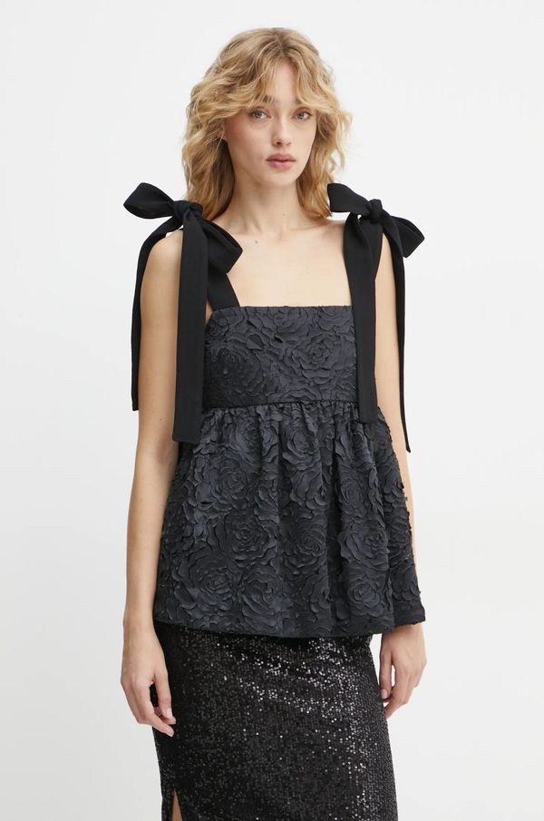 Stine Goya Bluza Stine Goya za žene, boja: crna, s uzorkom, SG-PS25-T035-2320