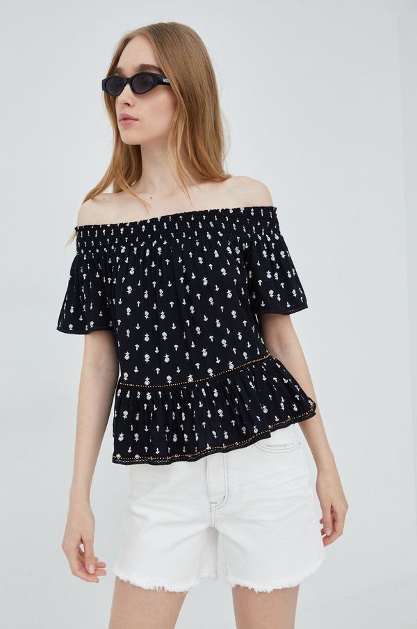 Superdry Bluza Superdry boja: crna