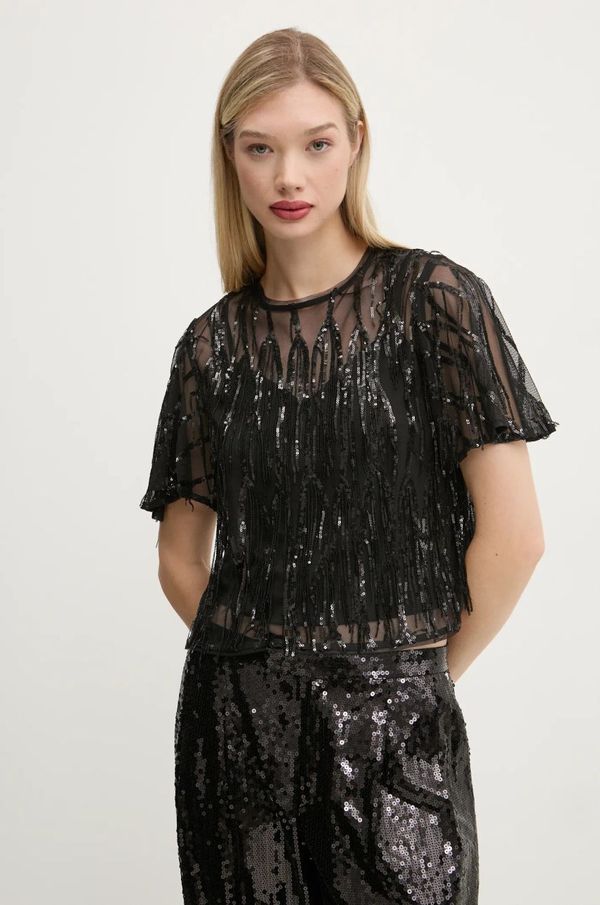 Superdry Bluza Superdry za žene, boja: crna, s aplikacijom, W6011972A-B2X