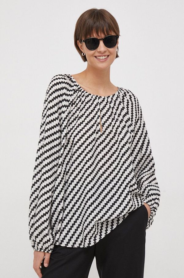 Tommy Hilfiger Bluza Tommy Hilfiger za žene, boja: bež, s uzorkom, WW0WW41659