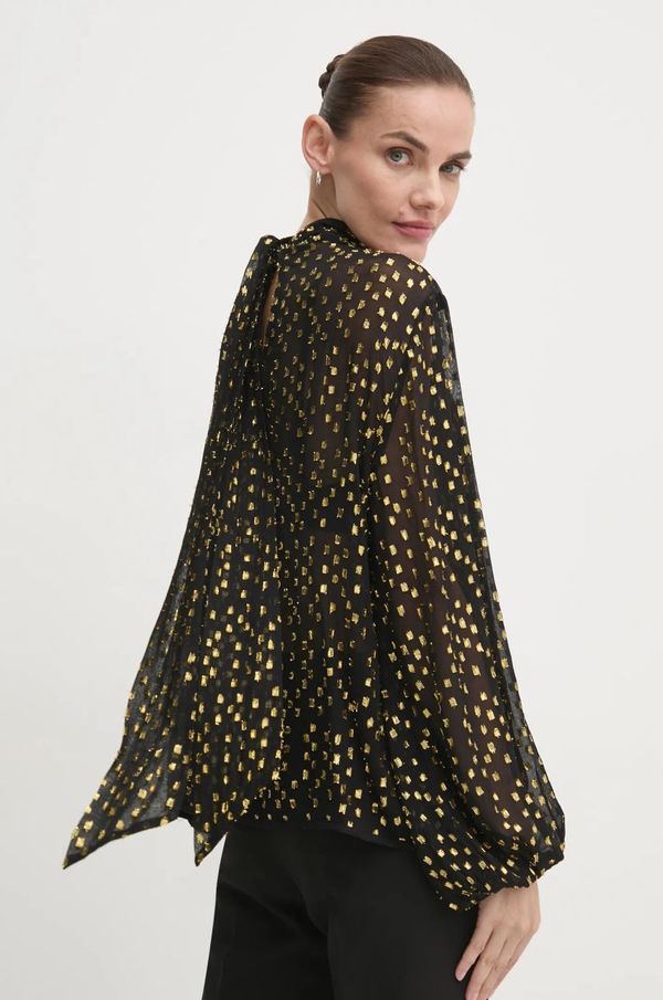 Tommy Hilfiger Bluza Tommy Hilfiger za žene, boja: crna, s uzorkom, WW0WW43042