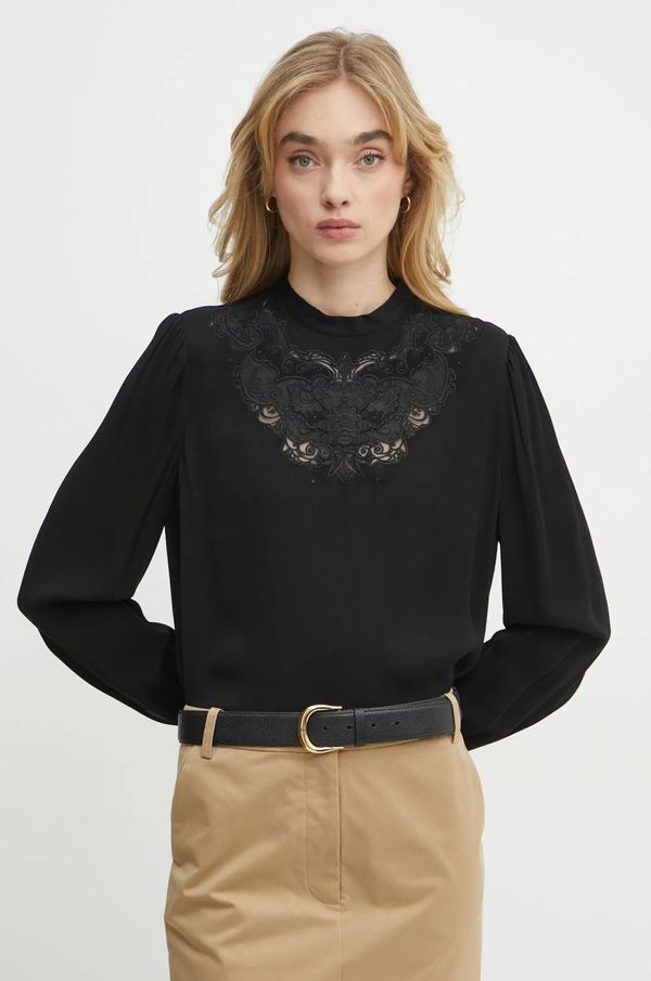 Twinset Bluza Twinset za žene, boja: crna, bez uzorka, 242TT2192