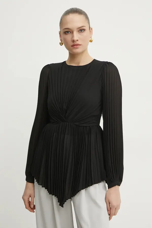 Twinset Bluza Twinset za žene, boja: crna, bez uzorka, 251TP2333