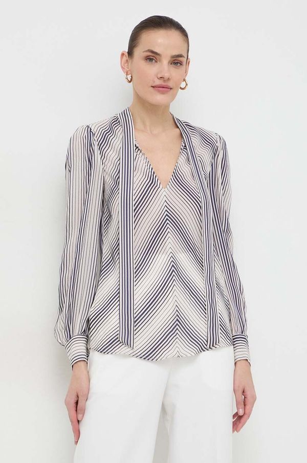 Twinset Bluza Twinset za žene, boja: tamno plava, s uzorkom