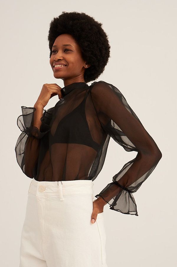 Undress Code Bluza Undress Code za žene, boja: crna