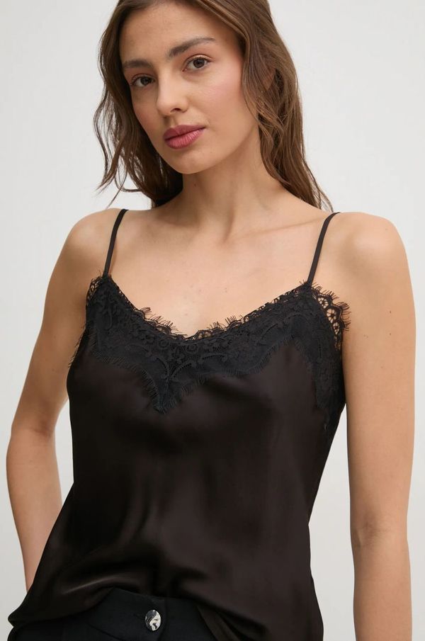 United Colors of Benetton Bluza United Colors of Benetton za žene, boja: crna, bez uzorka, 5FWVDH00O