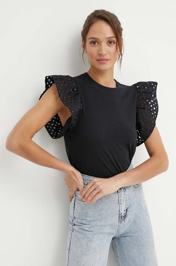 United Colors of Benetton Bluza United Colors of Benetton za žene, boja: crna, bez uzorka