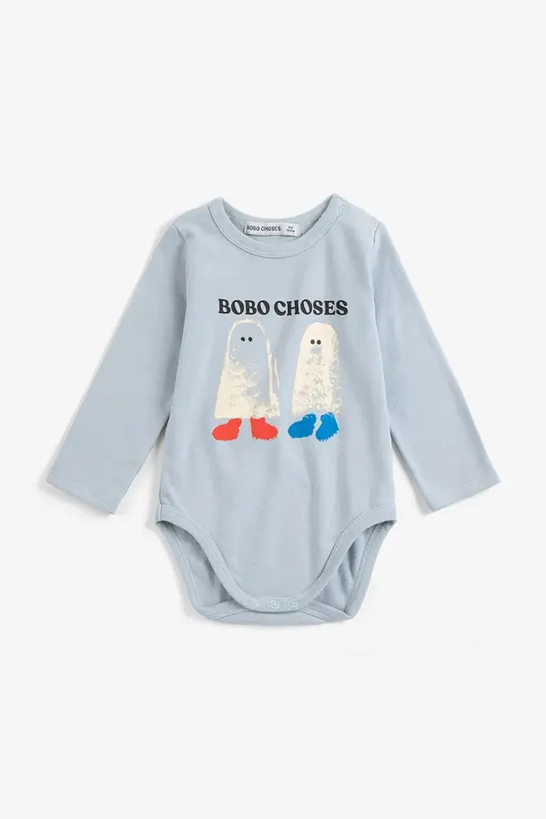 Bobo Choses Bobo Choses body za djecu od pamuka s elastanom Booty Ghosts