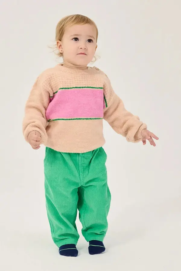Bobo Choses Bobo Choses hlače za bebe od pamuka Mush Monster