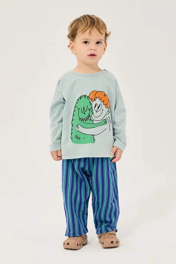 Bobo Choses Bobo Choses majica dugih rukava za bebe od pamuka Hug Hairy Monster