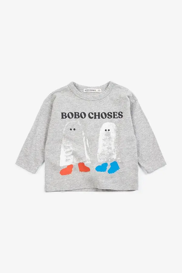 Bobo Choses Bobo Choses majica dugih rukava za djecu od pamuka Booty Ghosts