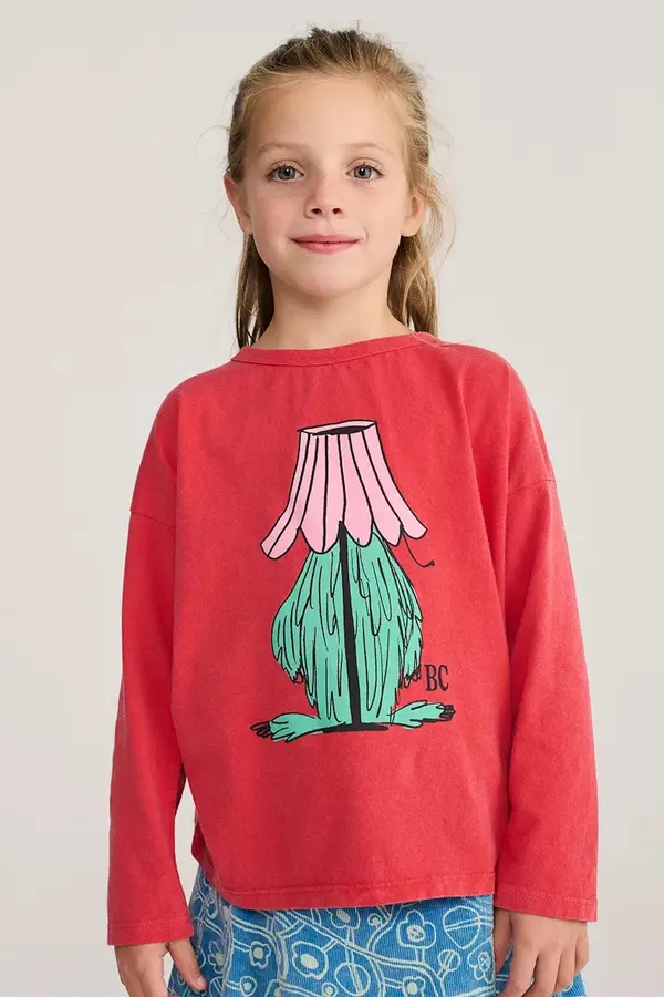 Bobo Choses Bobo Choses majica dugih rukava za djecu od pamuka Hidden Monster