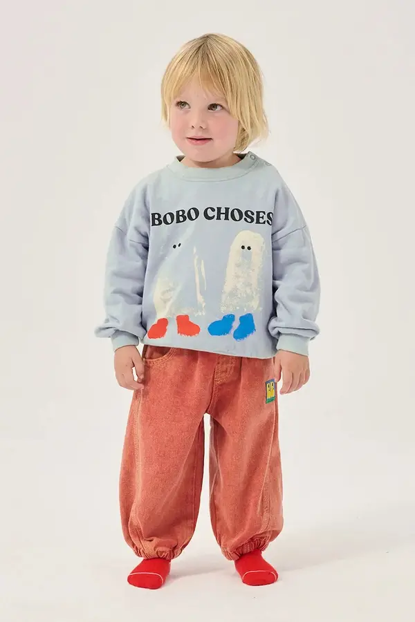 Bobo Choses Bobo Choses oversize dukserica za djecu od pamuka Booty Ghosts