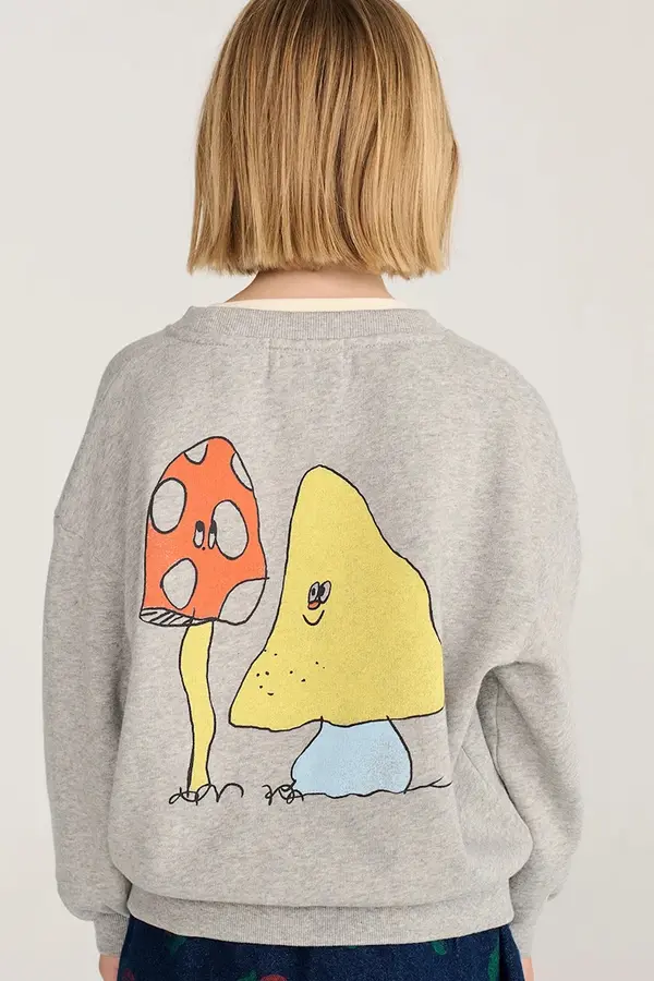 Bobo Choses Bobo Choses oversize dukserica za djecu od pamuka Mush Monster