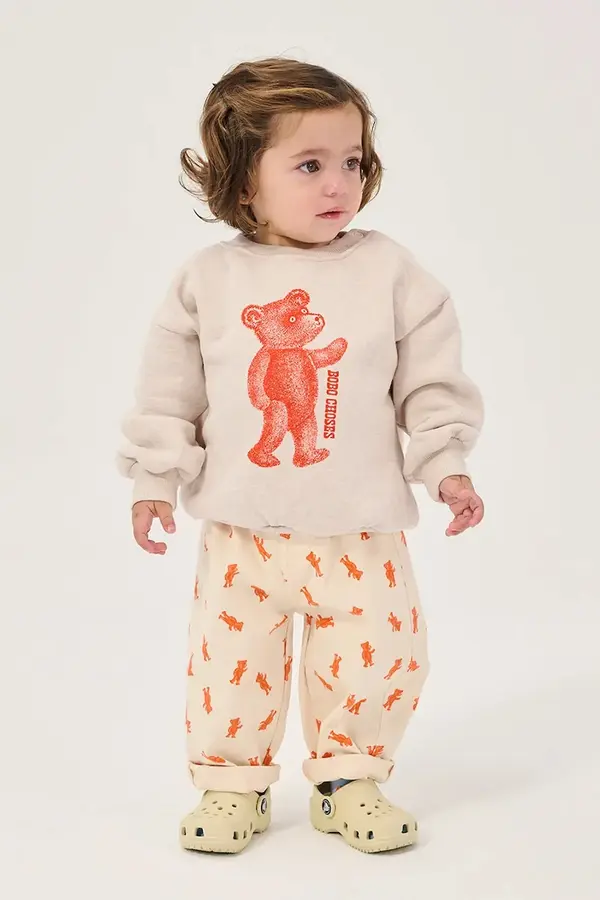 Bobo Choses Bobo Choses oversize dukserica za djecu od pamuka Softpaw Monster