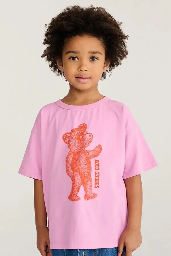 Bobo Choses Bobo Choses oversize majica kratkih rukava za djecu od pamuka Softpaw Monster