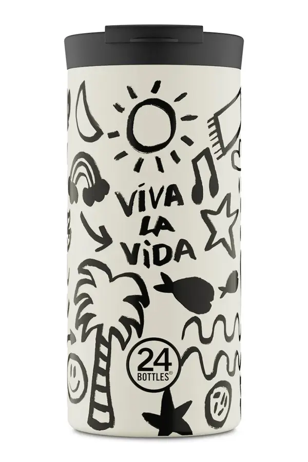 24bottles Boca 24bottles Travel Tumbler 600 Viva la Vida