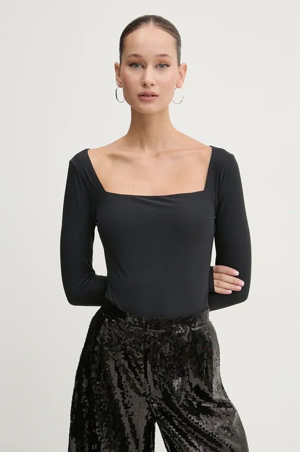 Abercrombie & Fitch Bodi Abercrombie & Fitch za žene, boja: crna, KI139-4632