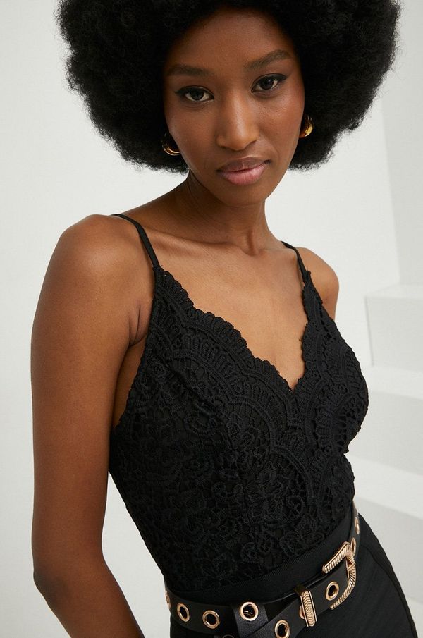 Answear Lab Bodi Answear Lab boja: crna