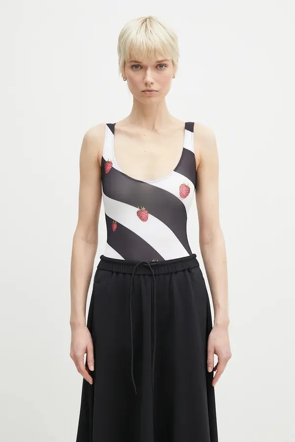 Fiorucci Bodi Fiorucci Striped Raspberry Print