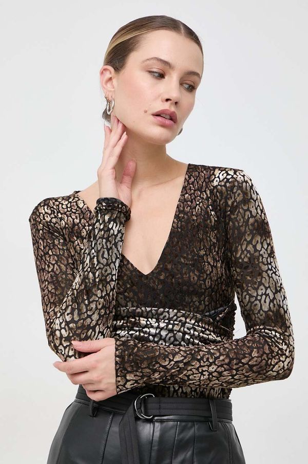 Guess Bodi Guess boja: smeđa, s uzorkom