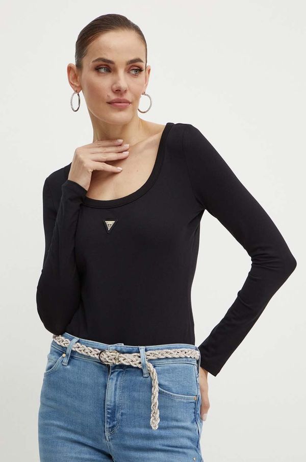 Guess Bodi Guess COLETTE za žene, boja: crna, V4YP07 J1314