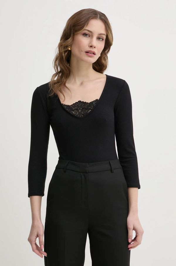 Morgan Bodi Morgan TDOUNIA za žene, boja: crna, otvorena leđa, TDOUNIA