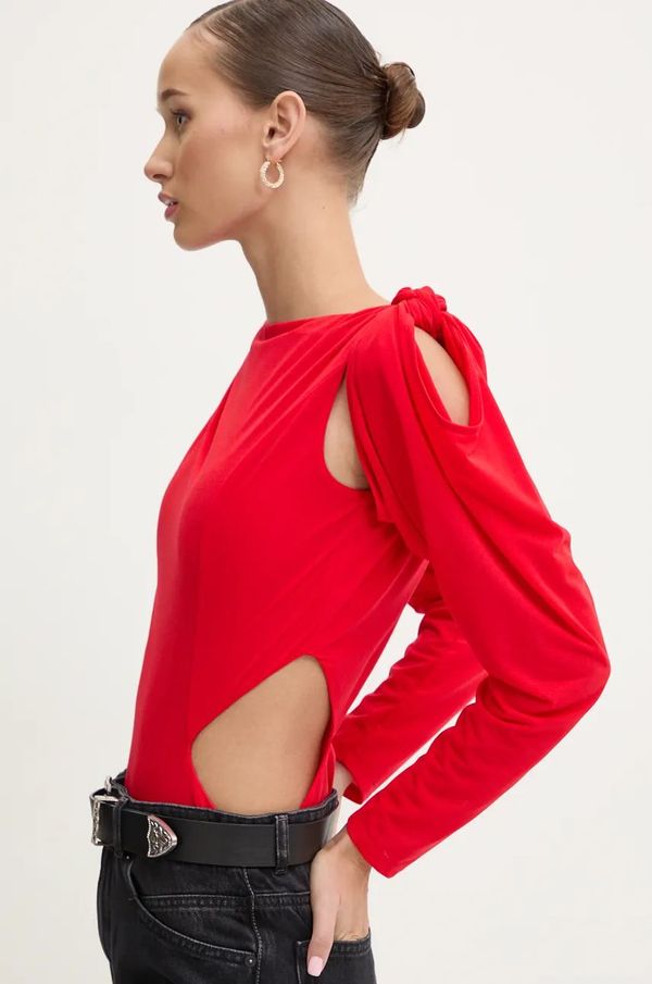 Rotate Bodi Rotate za žene, boja: crvena, cold shoulder, 1137473017