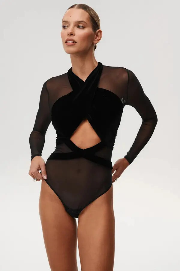 Undress Code Bodi Undress Code 540 Flawless Bodysuit Black