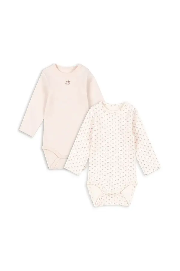 Fanga Fontana Bodi za bebe Fanga Fontana BELLO 2 PACK LS BODY OCS