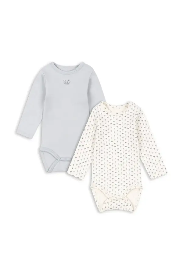 Fanga Fontana Bodi za bebe Fanga Fontana BELLO 2 PACK LS BODY OCS