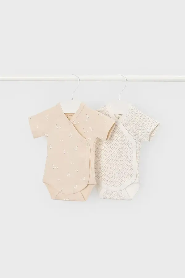 Mayoral Newborn Bodi za bebe Mayoral Newborn 2-pack