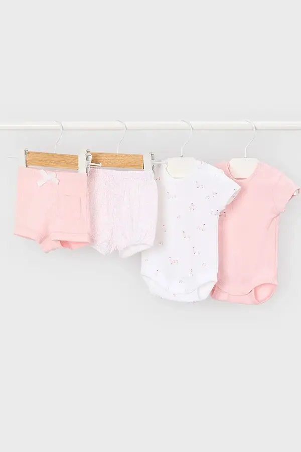 Mayoral Newborn Bodi za bebe Mayoral Newborn 2-pack