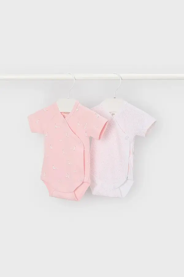 Mayoral Newborn Bodi za bebe Mayoral Newborn 2-pack
