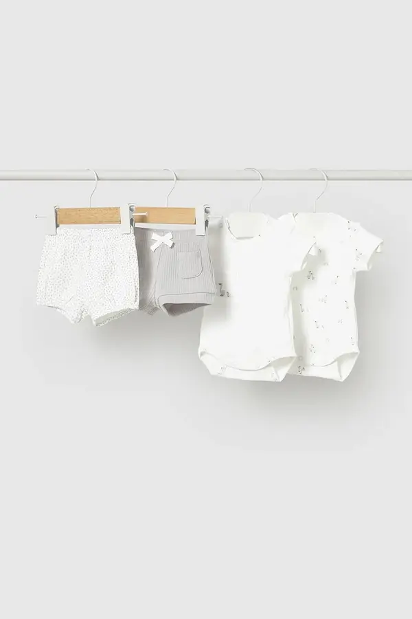 Mayoral Newborn Bodi za bebe Mayoral Newborn 2-pack