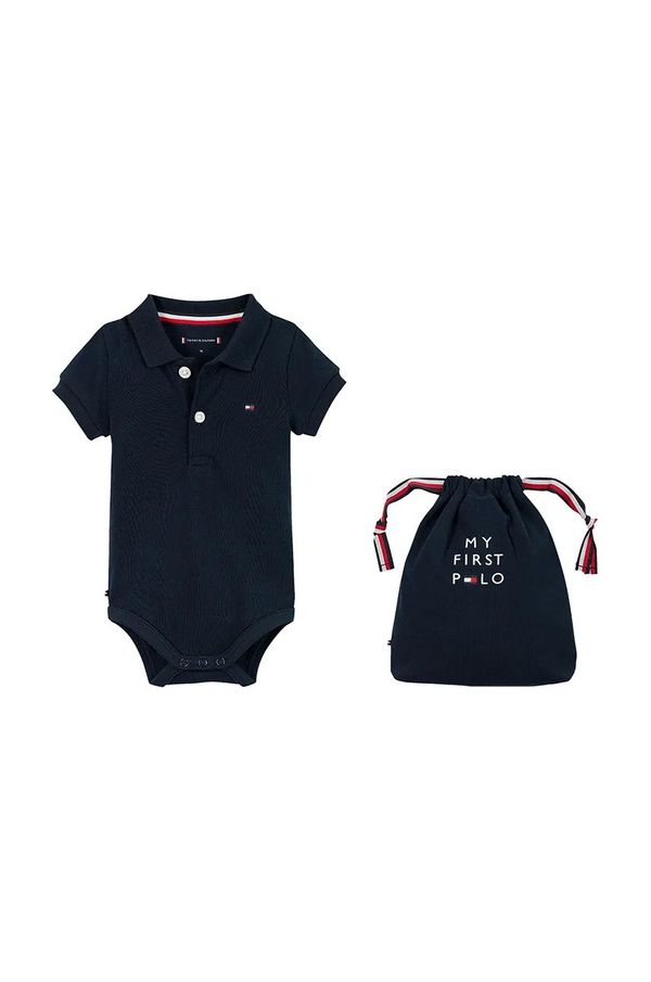 Tommy Hilfiger Bodi za bebe Tommy Hilfiger KN0KN01984