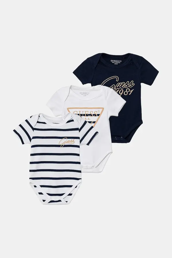 Guess Body za bebe s pamukom Guess 3-pack