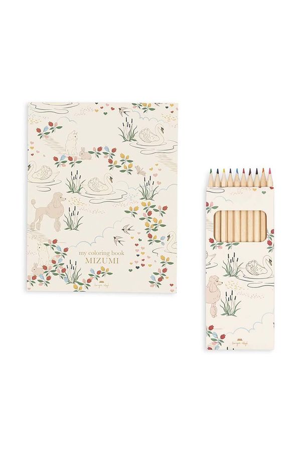 Konges Sløjd Bojanka Konges Sløjd COLORING BOOK AND CRAYONS KS101465