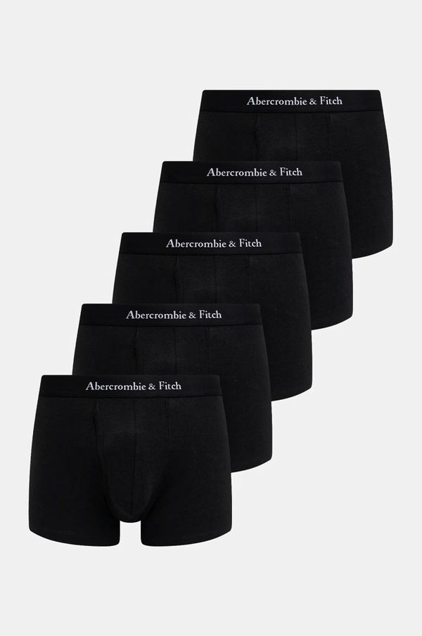 Abercrombie & Fitch Bokserice Abercrombie & Fitch 5-pack za muškarce, boja: crna, KI114-4006