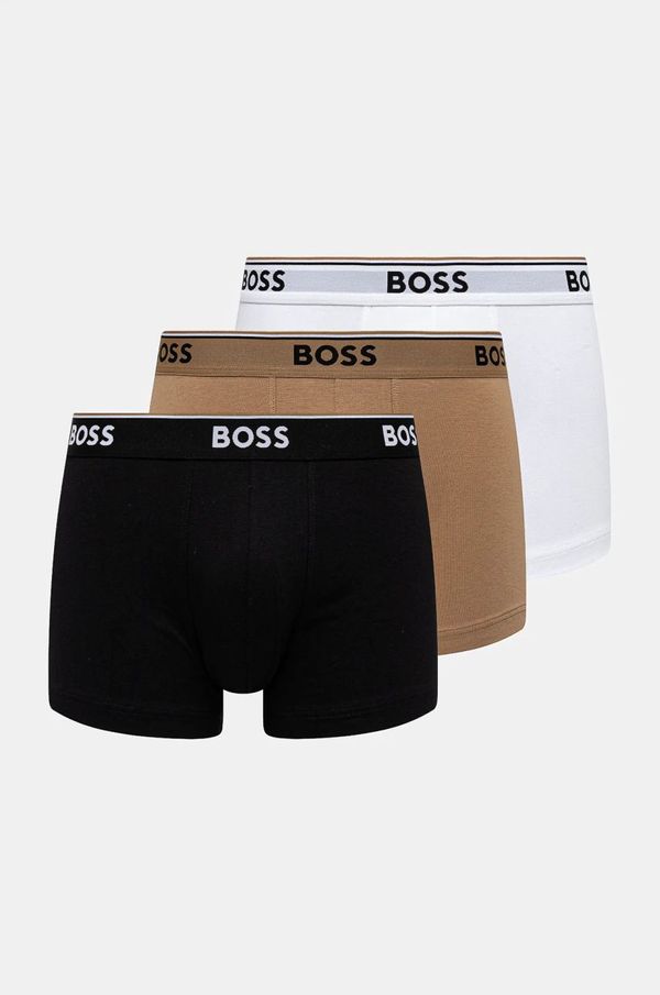 Boss Bokserice BOSS 3-pack za muškarce, boja: bijela, 50531684