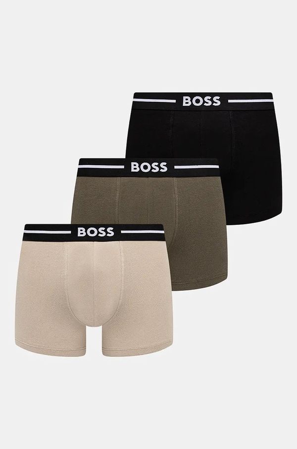 Boss Bokserice BOSS 3-pack za muškarce, boja: crna, 50517833