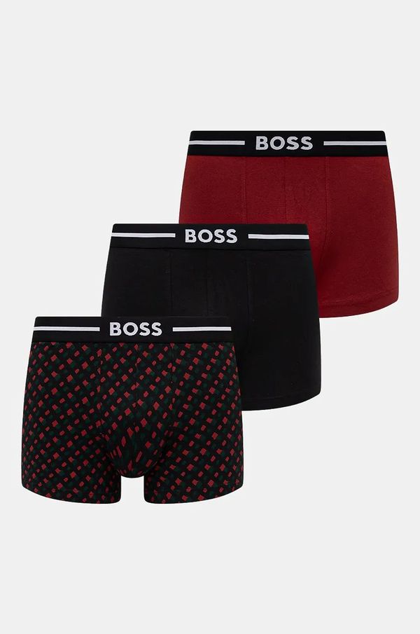 Boss Bokserice BOSS 3-pack za muškarce, boja: crna, 50517836