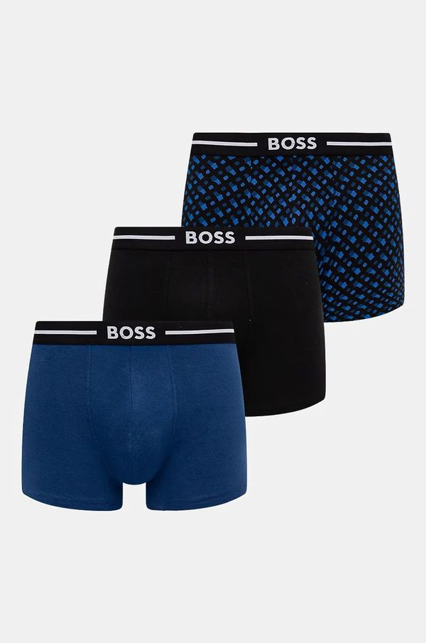 Boss Bokserice BOSS 3-pack za muškarce, boja: crna, 50517840