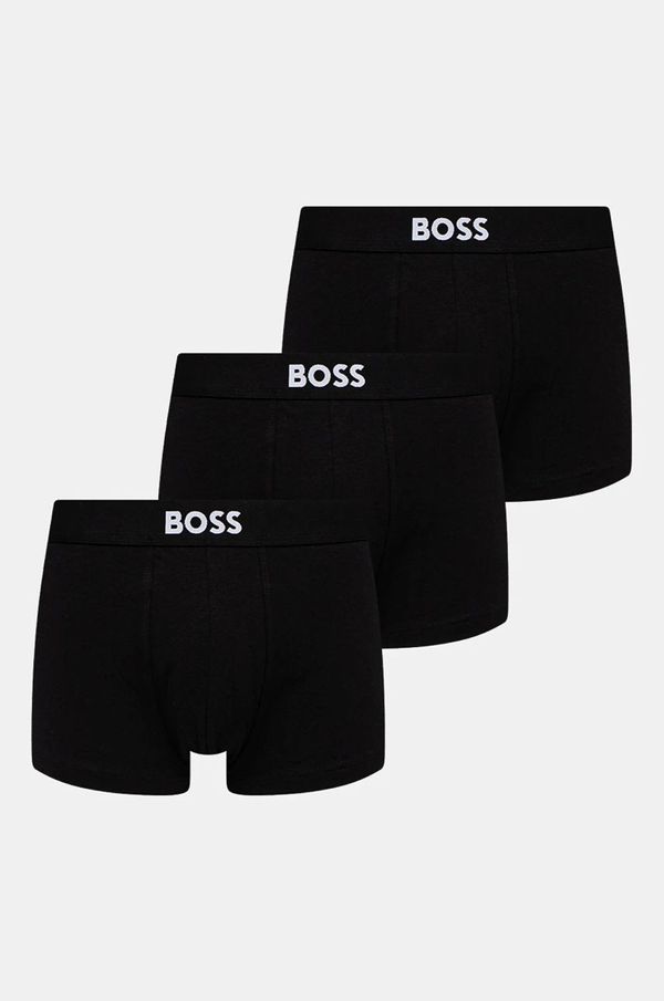 BOSS Bokserice BOSS 3-pack za muškarce, boja: crna, 50544263