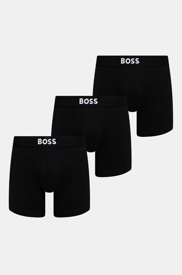 BOSS Bokserice BOSS 3-pack za muškarce, boja: crna, 50544272