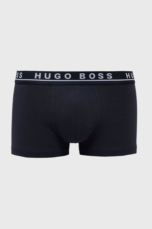Boss Bokserice Boss (3-pack) za muškarce, boja: tamno plava