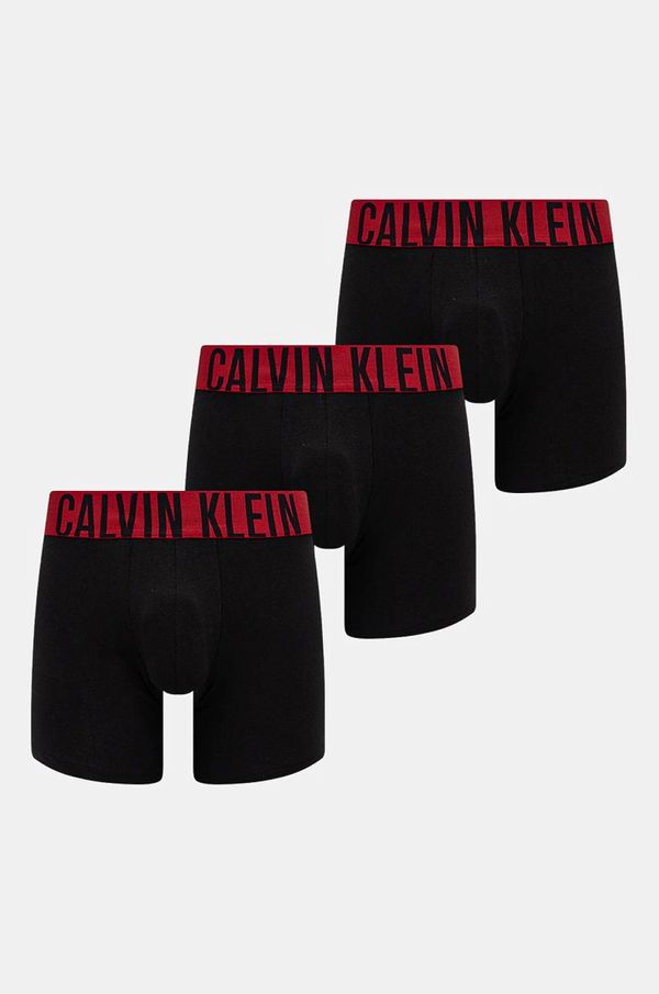 Calvin Klein Underwear Bokserice Calvin Klein Underwear 3-pack za muškarce, boja: crna, 000NB3609A