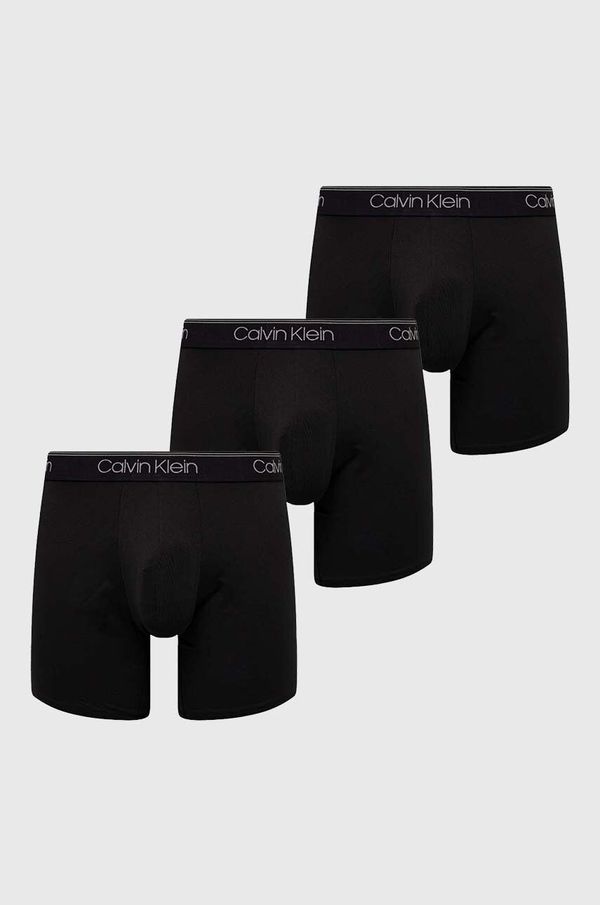 Calvin Klein Underwear Bokserice Calvin Klein Underwear 3-pack za muškarce, boja: crna