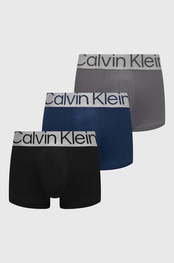 Calvin Klein Underwear Bokserice Calvin Klein Underwear 3-pack za muškarce, boja: tamno plava