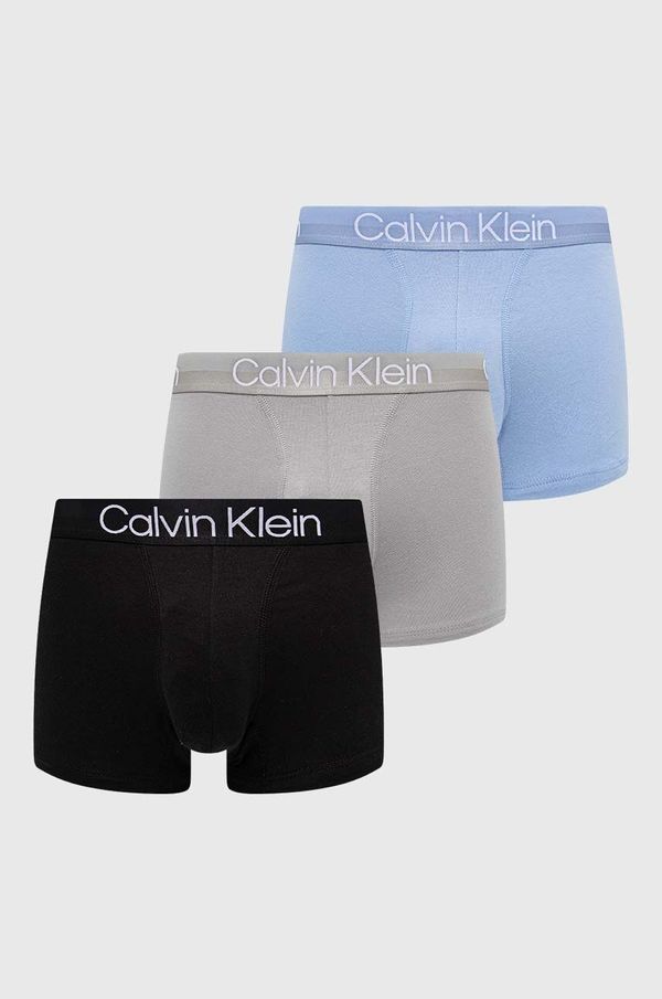 Calvin Klein Underwear Bokserice Calvin Klein Underwear 3-pack za muškarce, boja: zelena, 000NB2970A